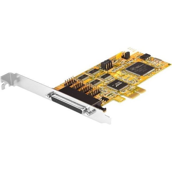 Antaira 4-Port RS-232 PCI Express Card, Support Power Over Pin-9 MSC-204A2